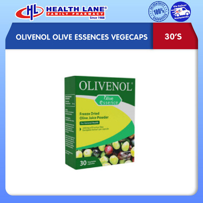 OLIVENOL OLIVE ESSENCES VEGECAPS 30'S